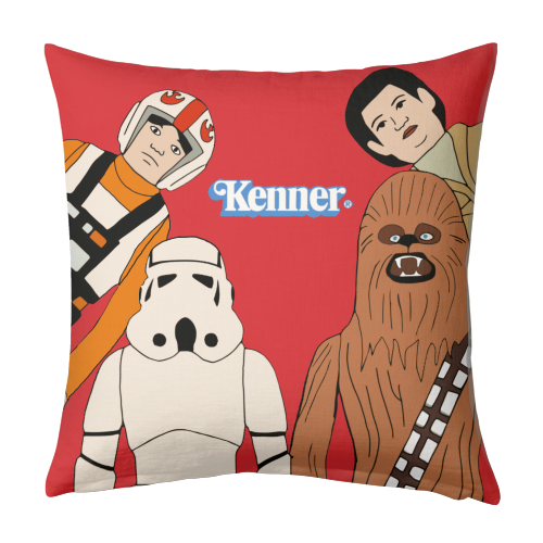 Star Wars Legends - Kenner. - designed cushion by Danny Welch