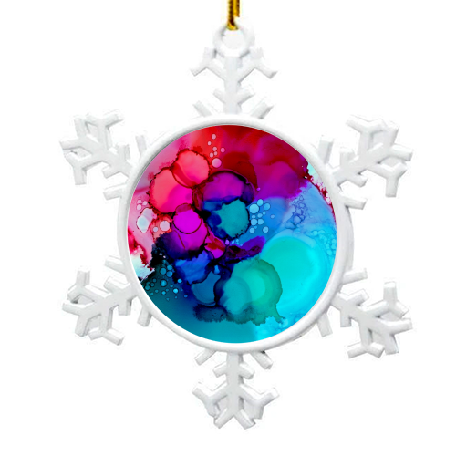 Drops - snowflake decoration by karen horn