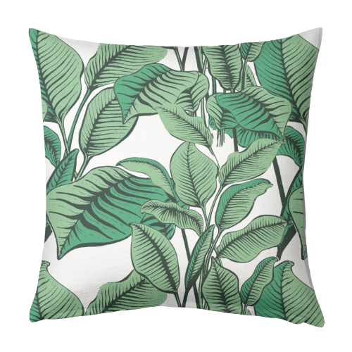 Palm - designed cushion by Wallace Elizabeth