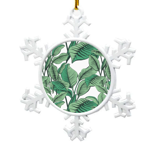 Palm - snowflake decoration by Wallace Elizabeth