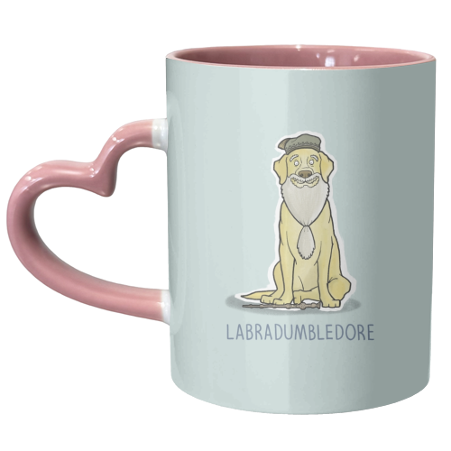 Labradumbledore - unique mug by Carl Batterbee