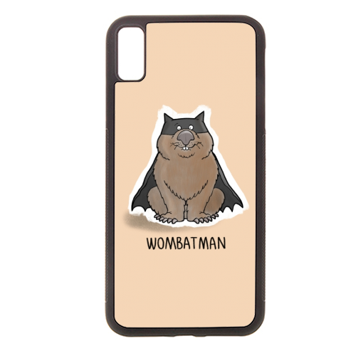 Wombatman - stylish phone case by Carl Batterbee
