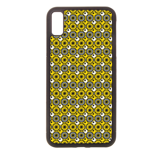 Dot in Yellow and Grey - stylish phone case by MarshallWild