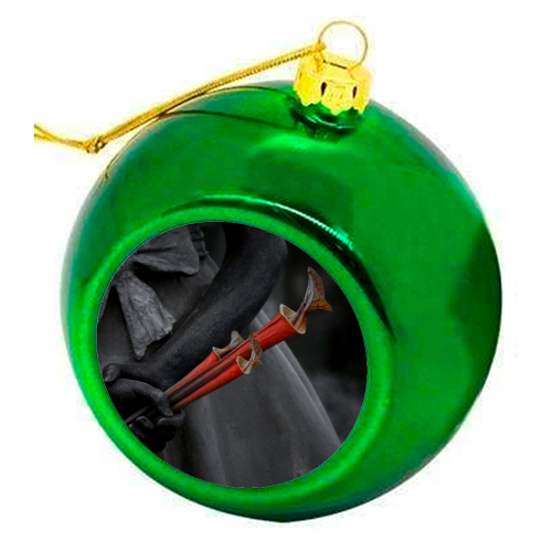 Obsession - colourful christmas bauble by Lordt