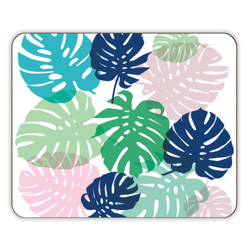 Tropical Monstera - designer placemat by Michelle Walker