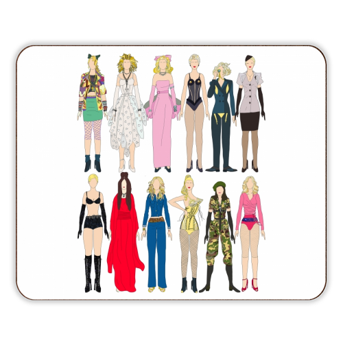 Madonna Fashion - designer placemat by Notsniw Art
