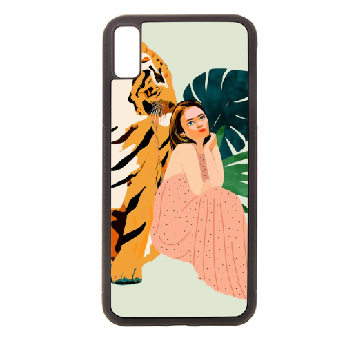 Tiger Spirit - stylish phone case by Uma Prabhakar Gokhale