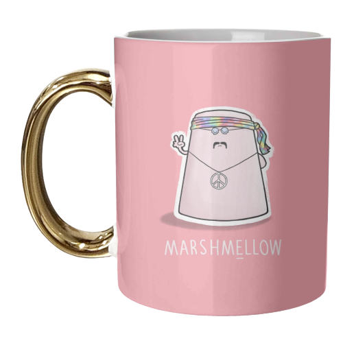 Marshmellow - unique mug by Carl Batterbee