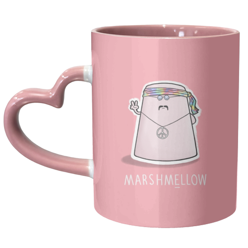 Marshmellow - unique mug by Carl Batterbee