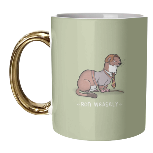 Ron Weasely - unique mug by Carl Batterbee