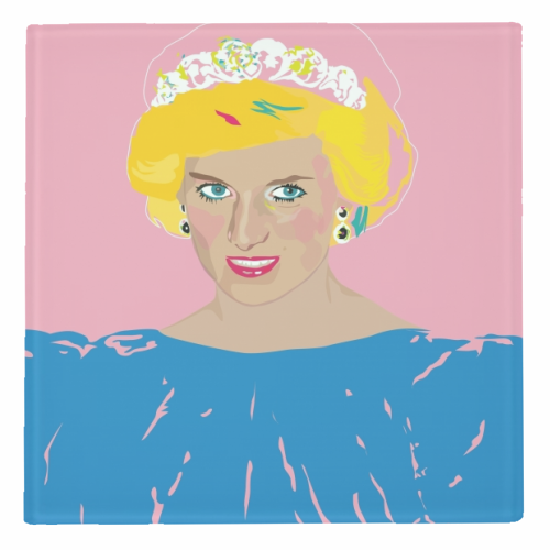 Princess Diana - personalised beer coaster by SABI KOZ