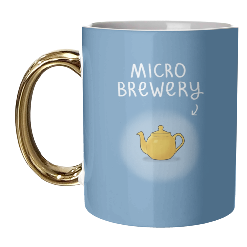 Micro Brewery - unique mug by Carl Batterbee