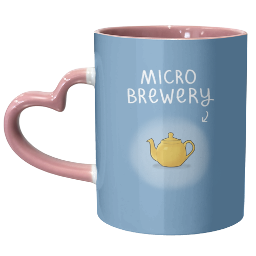 Micro Brewery - unique mug by Carl Batterbee