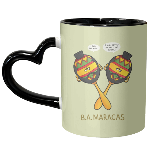 BA Maracus - unique mug by Carl Batterbee