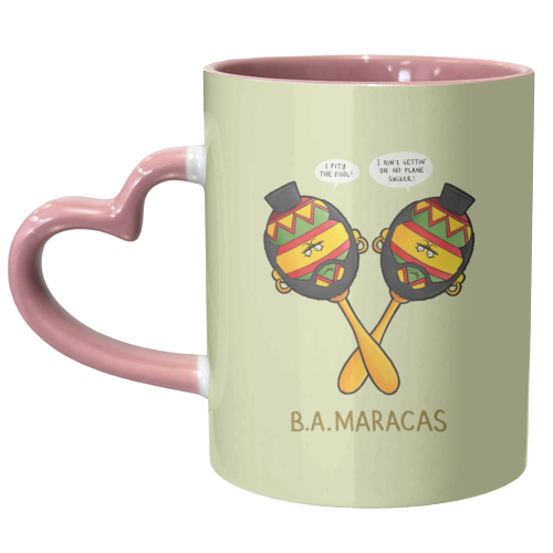 BA Maracus - unique mug by Carl Batterbee