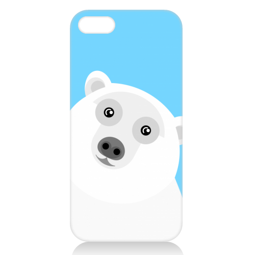 Polar Bear - unique phone case by Adam Regester
