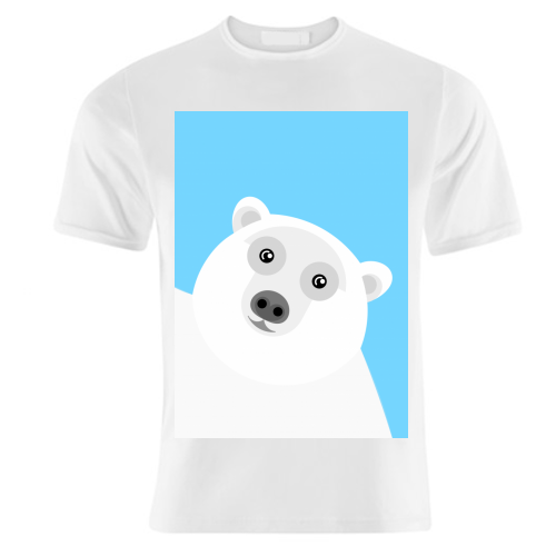 Polar Bear - unique t shirt by Adam Regester