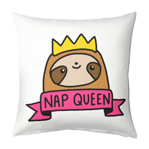 Nap Queen - designed cushion by Mombi & Ted