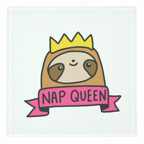 Nap Queen - personalised beer coaster by Mombi & Ted
