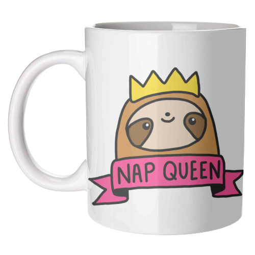 Nap Queen - unique mug by Mombi & Ted