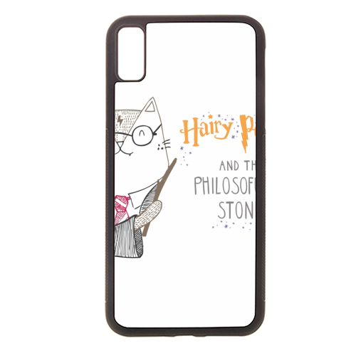 Hairy Potter And The Philosofur's Stone - stylish phone case by Katie Ruby Miller