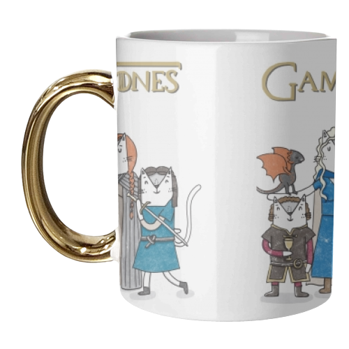 Game of Furrones - unique mug by Katie Ruby Miller