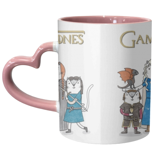 Game of Furrones - unique mug by Katie Ruby Miller