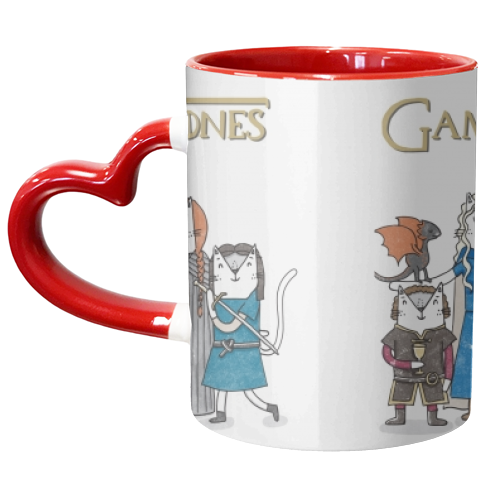 Game of Furrones - unique mug by Katie Ruby Miller