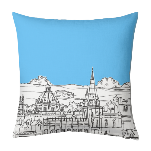 Oxford Rooftops - designed cushion by Adam Regester