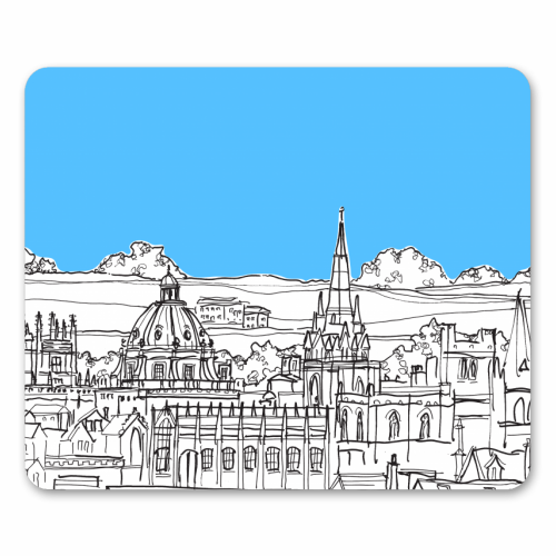 Oxford Rooftops - funny mouse mat by Adam Regester