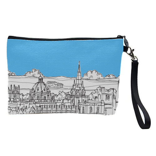 Oxford Rooftops - pretty makeup bag by Adam Regester