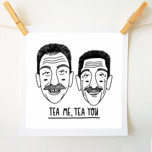 Tea Me, Tea You - A1 - A4 art print by Katie Ruby Miller