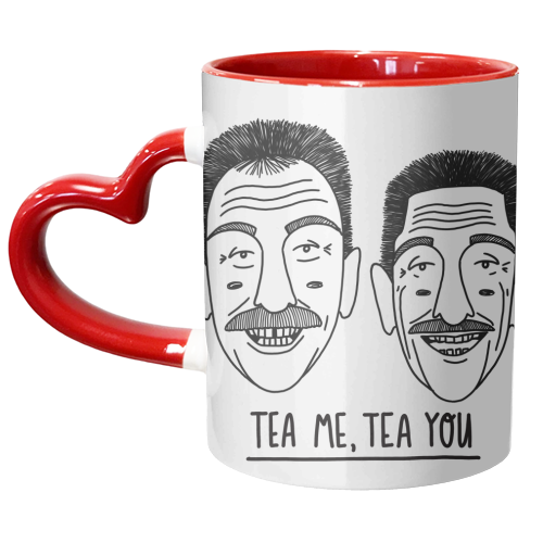 Tea Me, Tea You - unique mug by Katie Ruby Miller