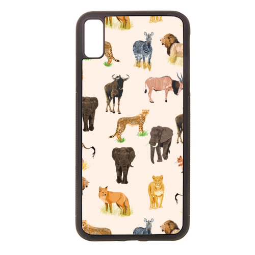 Safari Sightings - stylish phone case by Uma Prabhakar Gokhale