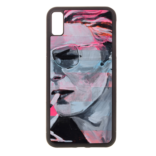 Neon Bowie - stylish phone case by Kirstie Taylor