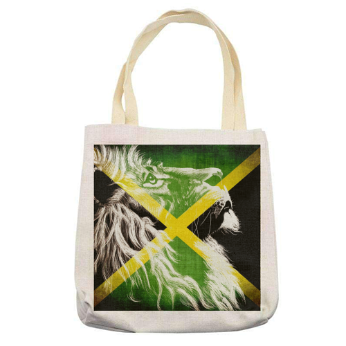 King Of Jamaica - printed tote bag by InspiredImages