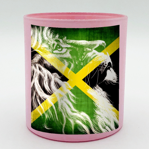 King Of Jamaica - scented candle by InspiredImages