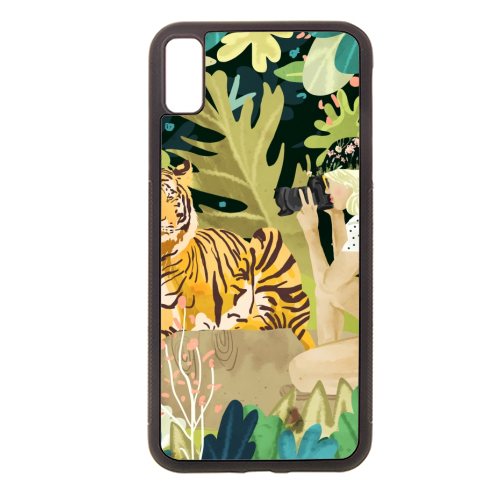 Tiger Sighting - Stylish phone case by Uma Prabhakar Gokhale