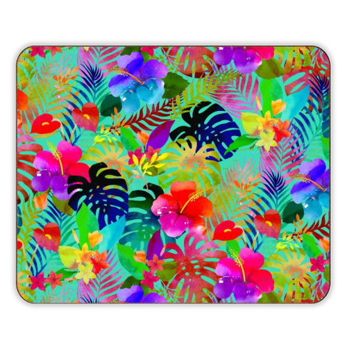 Hawaiian Hibiscus - designer placemat by Colour Pop Prints
