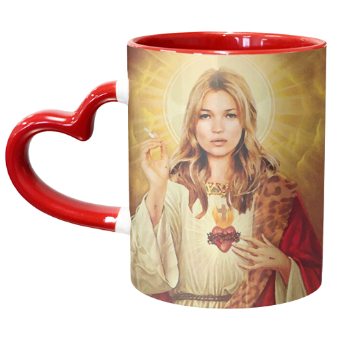 FASHION ICON - unique mug by Wallace Elizabeth