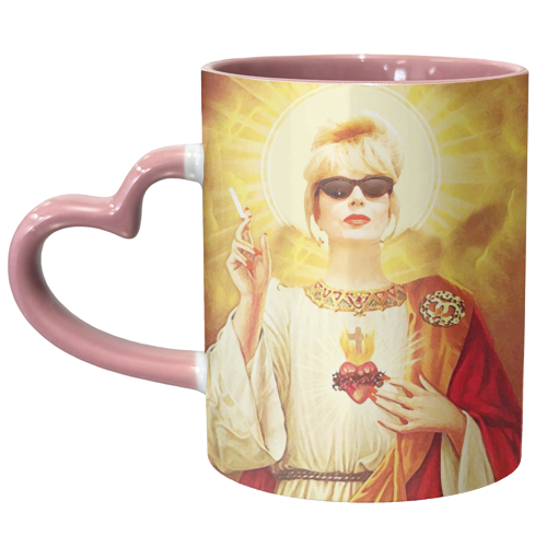 Patron Saint Of Fab - Patsy - unique mug by Wallace Elizabeth