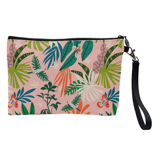 Jungle simple drawing 01 - pretty makeup bag by MMarta BC