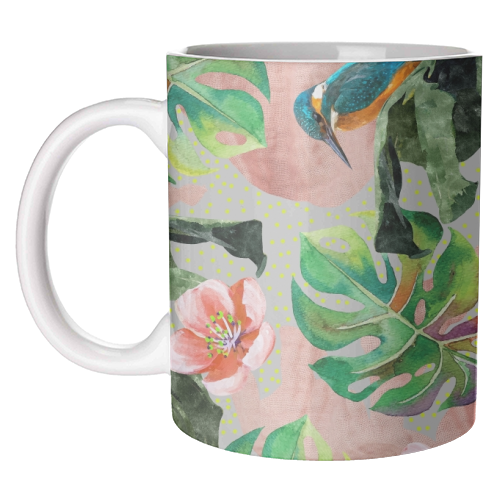 Bird Sanctuary - unique mug by Uma Prabhakar Gokhale