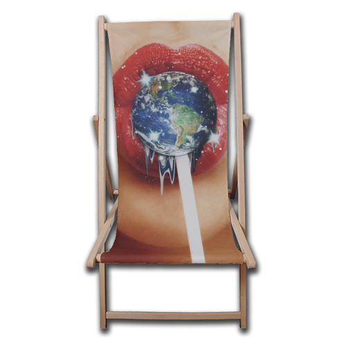 Taste Explosion - canvas deck chair by taudalpoi