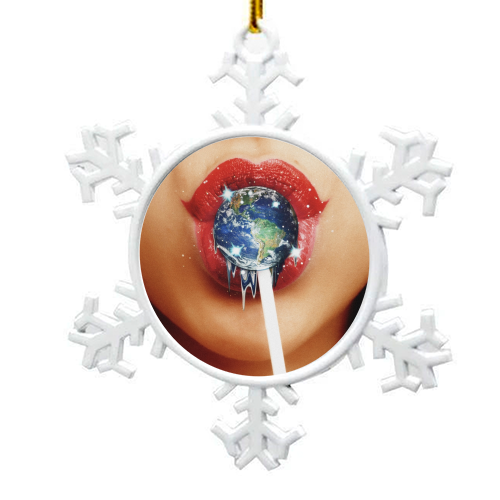 Taste Explosion - snowflake decoration by taudalpoi