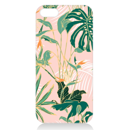 Exotic forest leaves - unique phone case by MMarta BC