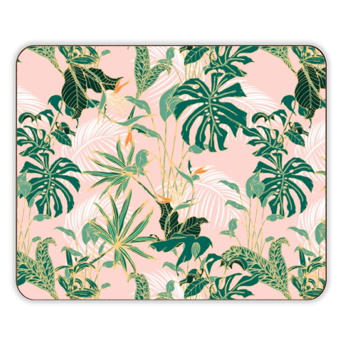 Exotic forest leaves - designer placemat by MMarta BC