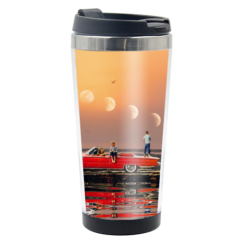 Car Over Water - photo water bottle by taudalpoi
