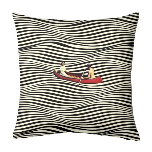 Illusionary Boat Ride - designed cushion by taudalpoi