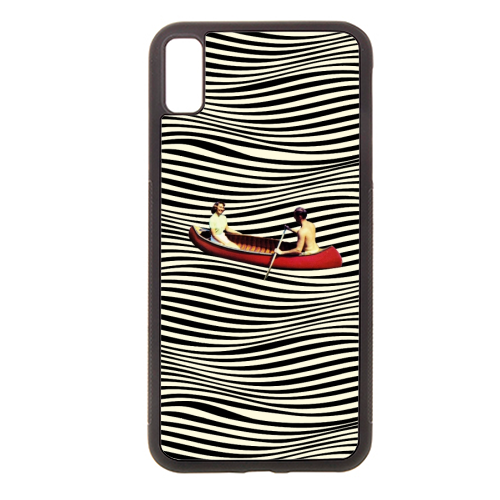 Illusionary Boat Ride - Stylish phone case by taudalpoi